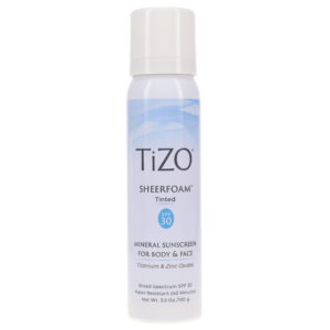 TIZO SheerFoam SunScreen Tinted SPF 30 3.5 oz