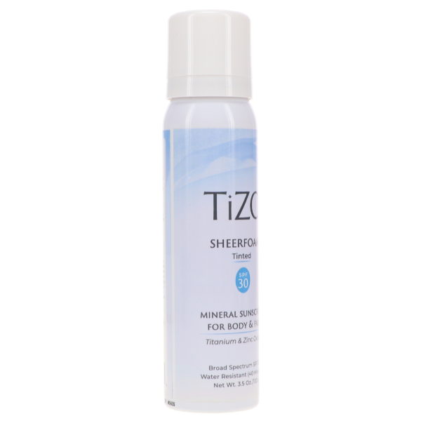 TIZO SheerFoam SunScreen Tinted SPF 30 3.5 oz