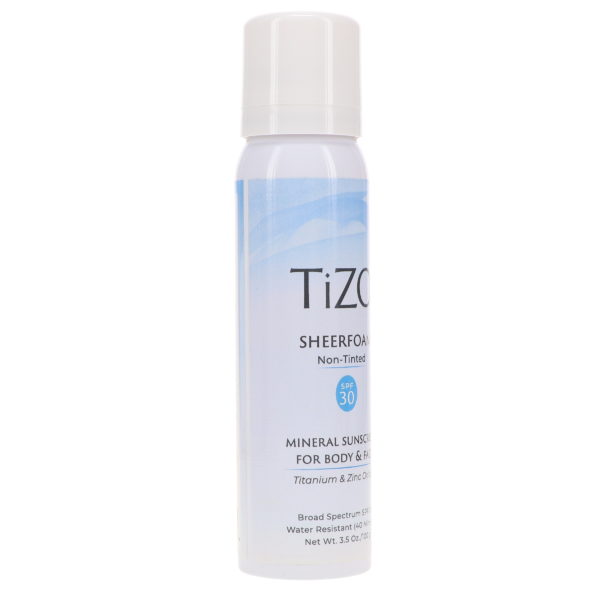 TIZO SheerFoam SunScreen Non-tinted SPF 30 3.5 oz