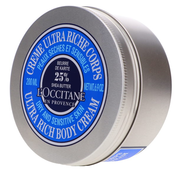 L'Occitane Moisturizing 25% Shea Butter Ultra-Rich Body Cream 6.7 oz