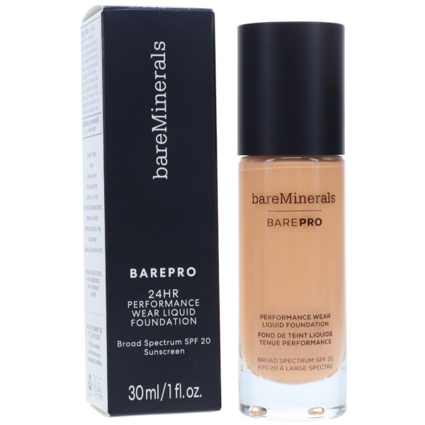 bareMinerals BAREPRO Performance Wear Liquid Foundation SPF 20 Silk 1 oz