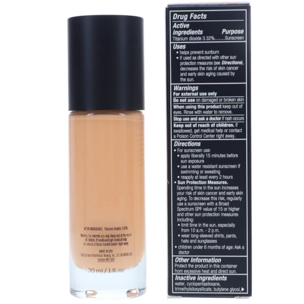 bareMinerals BAREPRO Performance Wear Liquid Foundation SPF 20 Silk 1 oz