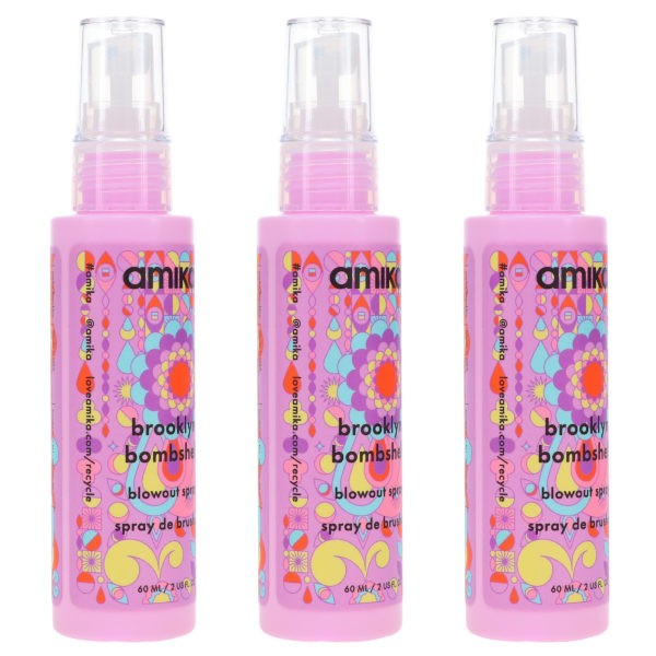 Amika Bombshell Blowout Spray 2 oz 3 Pack