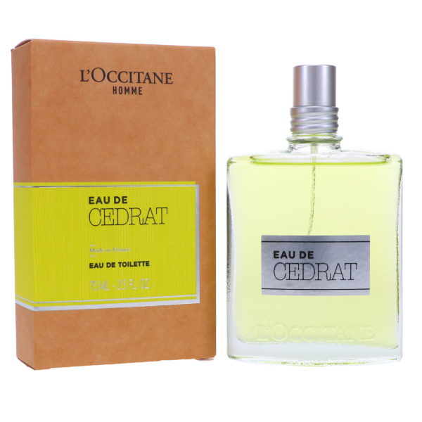 L'Occitane Cédrat Eau de Toilette 2.5 oz