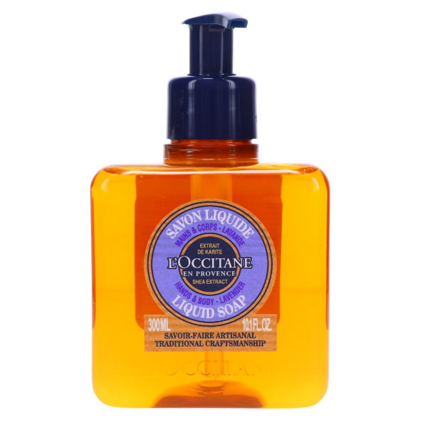 L'Occitane Shea Hands & Body Lavender Liquid Soap 10.1 oz