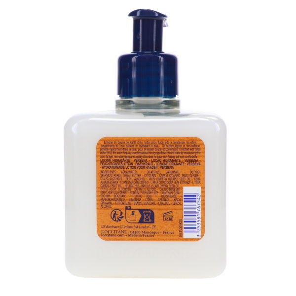 L'Occitane Shea Verbena Extra Gentle Hand Lotion 10.1 oz