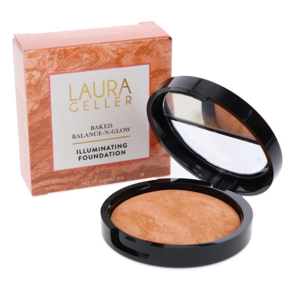 Laura Geller Baked Balance-N-Glow Illuminating Foundation Golden Medium 0.28 oz