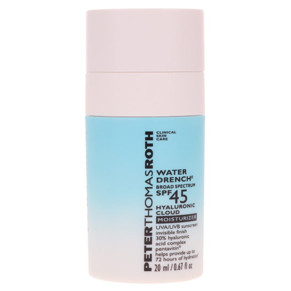 Peter Thomas Roth Water Drench Hyaluronic Hydrating Moisturizer SPF 45 0.67 oz
