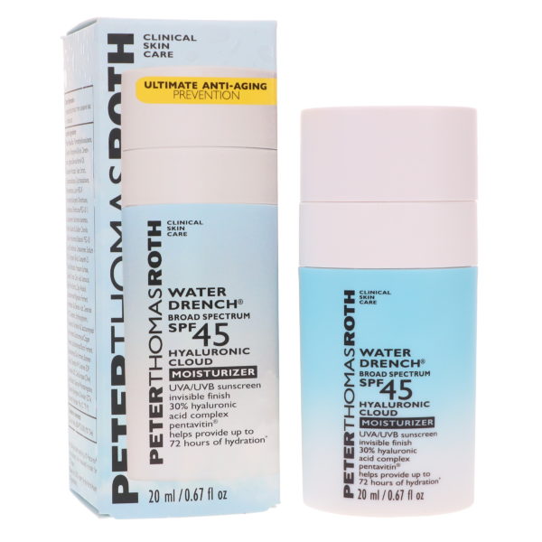 Peter Thomas Roth Water Drench Hyaluronic Hydrating Moisturizer SPF 45 0.67 oz