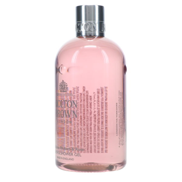 Molton Brown Delicious Rhubarb & Rose Bath & Shower Gel 10 oz