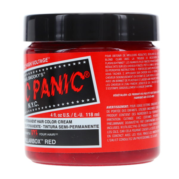 MANIC PANIC Classic High Voltage Pillarbox Red 4 oz