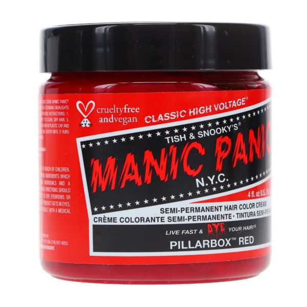 MANIC PANIC Classic High Voltage Pillarbox Red 4 oz