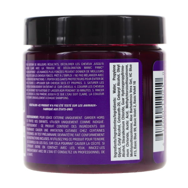 MANIC PANIC Classic High Voltage Plum Passion 4 oz