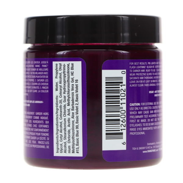 MANIC PANIC Classic High Voltage Plum Passion 4 oz