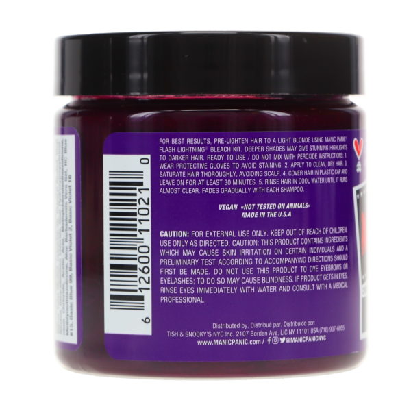 MANIC PANIC Classic High Voltage Plum Passion 4 oz