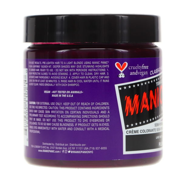 MANIC PANIC Classic High Voltage Plum Passion 4 oz