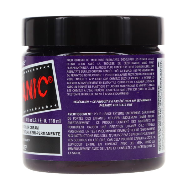 MANIC PANIC Classic High Voltage Purple Haze 4 oz