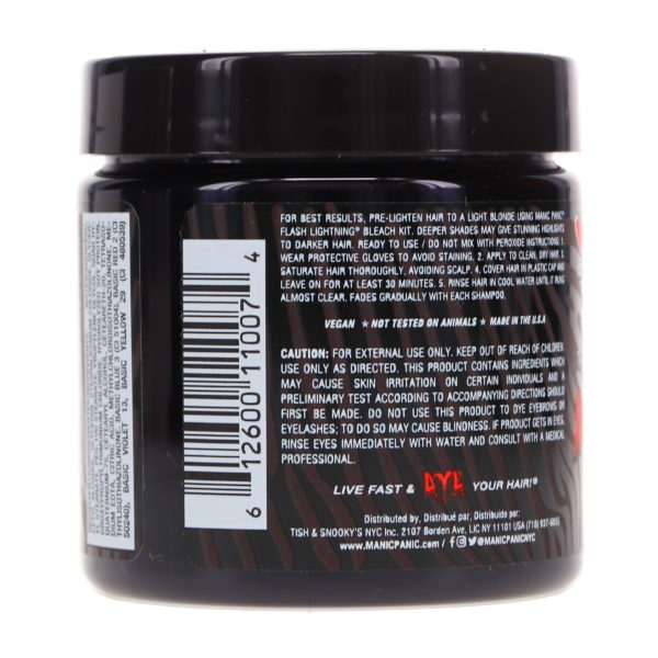 MANIC PANIC Classic High Voltage Raven 4 oz