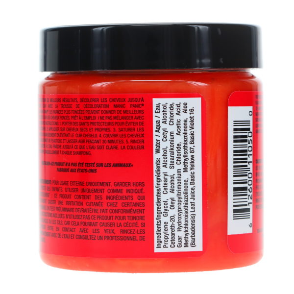 MANIC PANIC Classic High Voltage Red Passion 4 oz