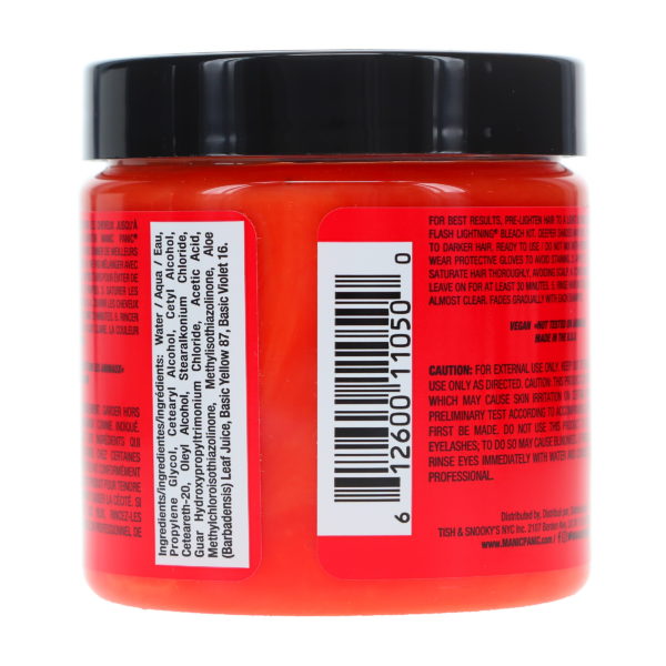 MANIC PANIC Classic High Voltage Red Passion 4 oz