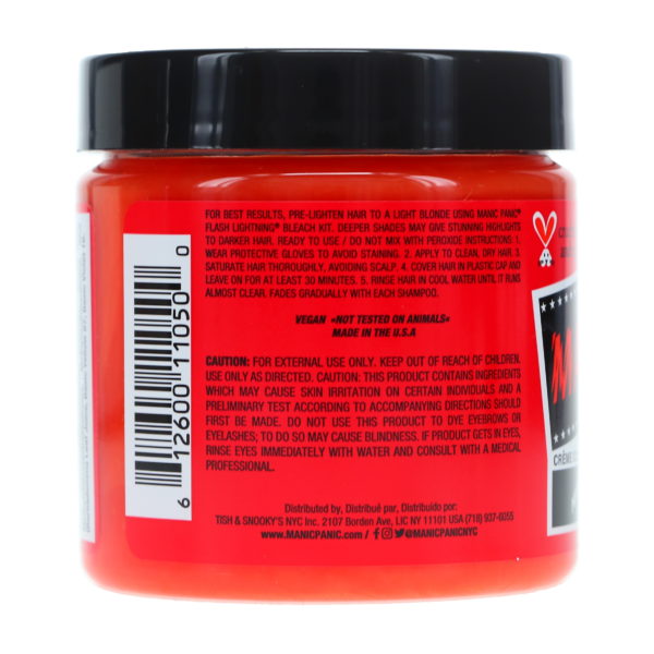 MANIC PANIC Classic High Voltage Red Passion 4 oz