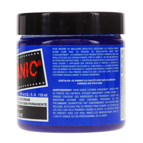 MANIC PANIC Classic High Voltage Rockabilly Blue 4 oz