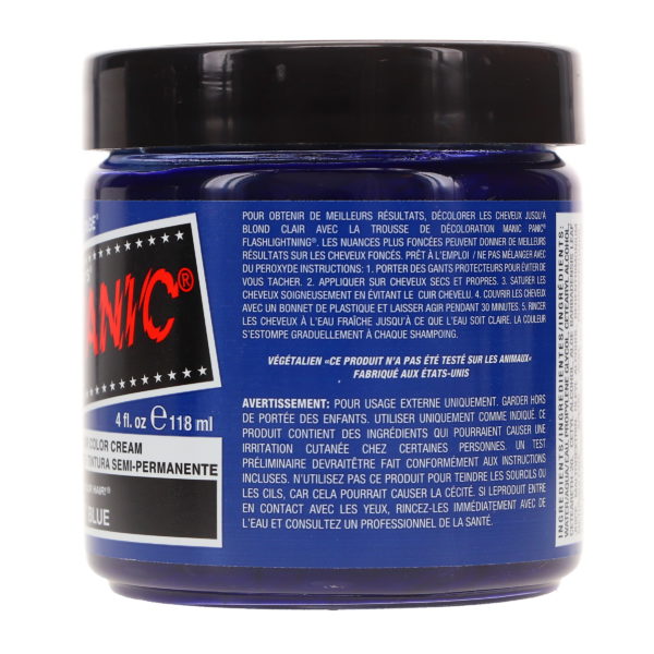 MANIC PANIC Classic High Voltage Shocking Blue 4 oz