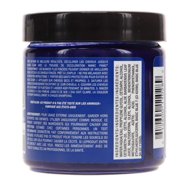 MANIC PANIC Classic High Voltage Shocking Blue 4 oz