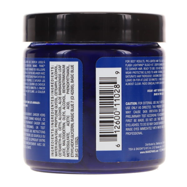 MANIC PANIC Classic High Voltage Shocking Blue 4 oz