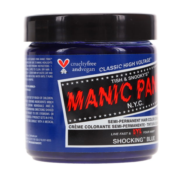 MANIC PANIC Classic High Voltage Shocking Blue 4 oz