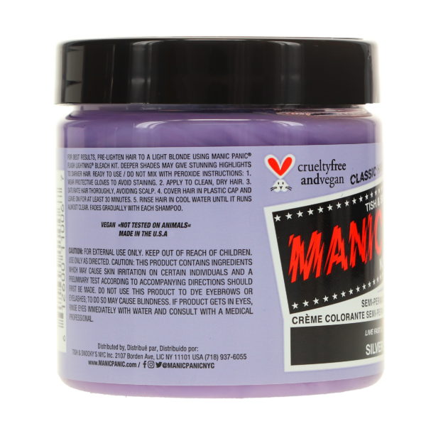 MANIC PANIC Classic High Voltage Silver Stiletto 4 oz