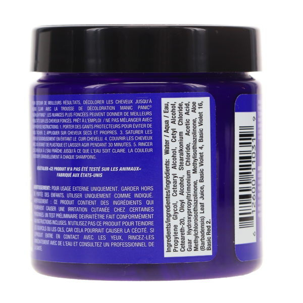 MANIC PANIC Classic High Voltage Ultra Violet 4 oz