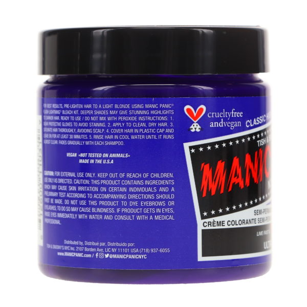 MANIC PANIC Classic High Voltage Ultra Violet 4 oz