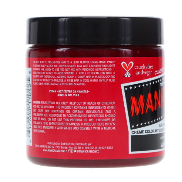 MANIC PANIC Classic High Voltage Vampire Kiss 4 oz