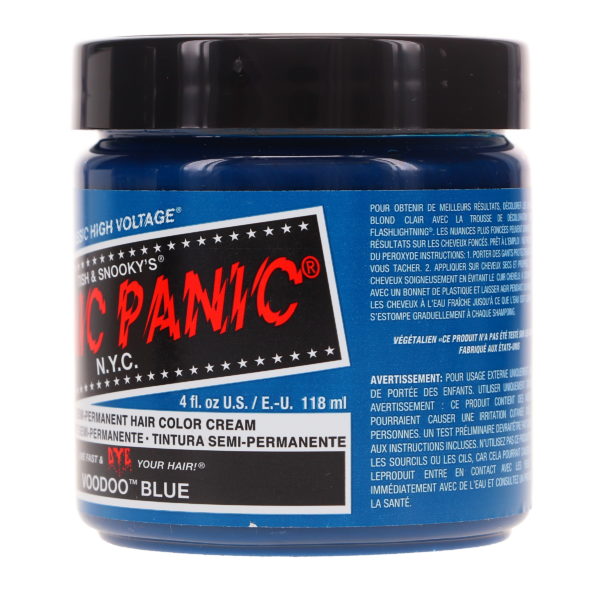 MANIC PANIC Classic High Voltage Voodoo Blue 4 oz