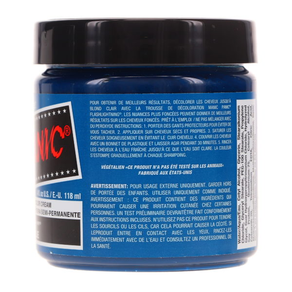 MANIC PANIC Classic High Voltage Voodoo Blue 4 oz