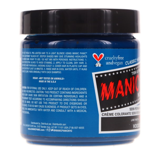 MANIC PANIC Classic High Voltage Voodoo Blue 4 oz