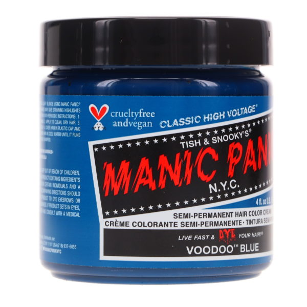 MANIC PANIC Classic High Voltage Voodoo Blue 4 oz