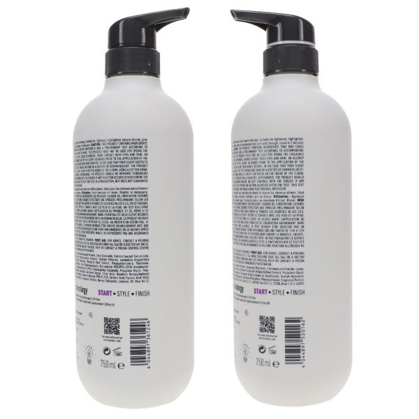 KMS Color Vitality Blonde Shampoo 25.3 oz & Color Vitality Blonde Conditioner 25.3 oz Combo Pack