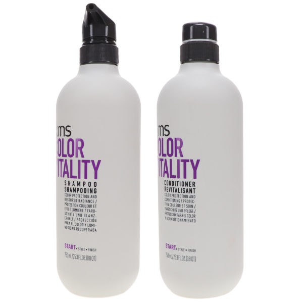 KMS Color Vitality Shampoo 25.3 oz & Color Vitality Conditioner 25.3 oz Combo Pack