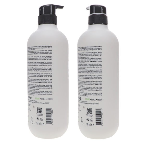 KMS Conscious Style Everyday Shampoo 25.3 oz & Conscious Style Everyday Conditioner 25.3 oz Combo Pack