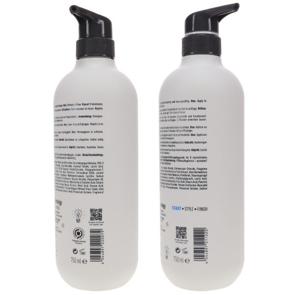 KMS Moist Repair Shampoo 25.3 oz & Moist Repair Conditioner 25.3 oz Combo Pack