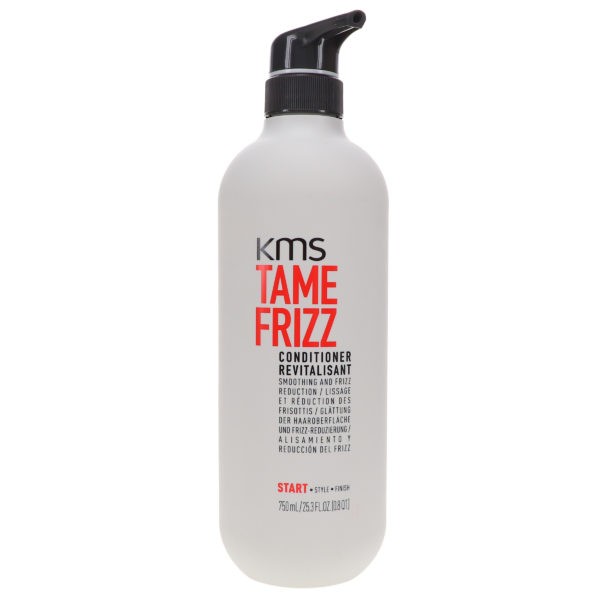 KMS Tame Frizz Shampoo 25.3 oz & Tame Frizz Conditioner 25.3 oz Combo Pack