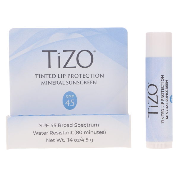 TIZO Tinted Lip Protection Mineral Sunscreen SPF 45 0.14 oz