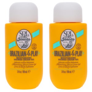 Sol de Janeiro Brazilian 4 Play Moisturizing Shower Cream-Gel 3 oz 2 Pack