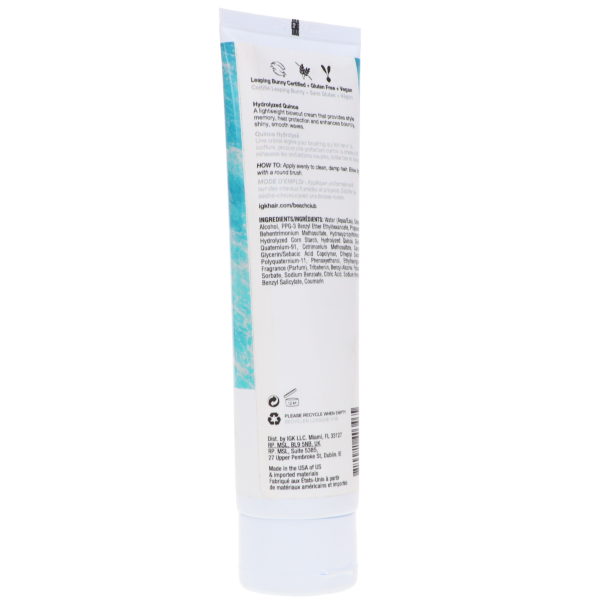 IGK Beach Club Style-Memory Blowout Cream 4.5 oz