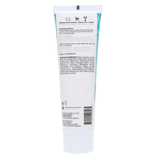 IGK Beach Club Style-Memory Blowout Cream 4.5 oz