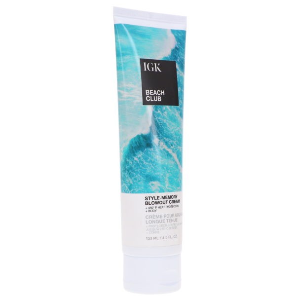 IGK Beach Club Style-Memory Blowout Cream 4.5 oz