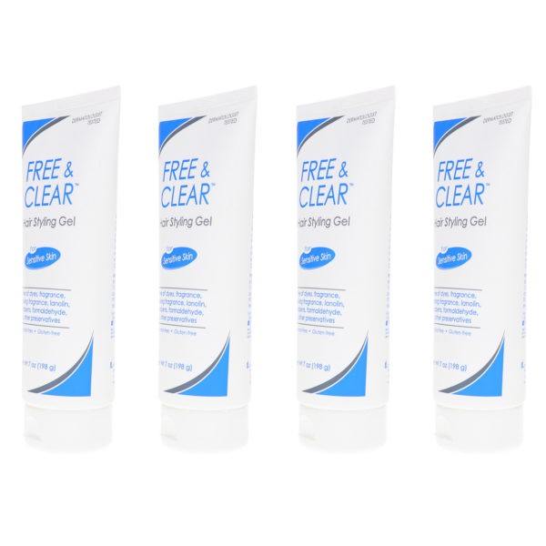 Vanicream Free & Clear Hair Styling Gel 7 oz 4 Pack