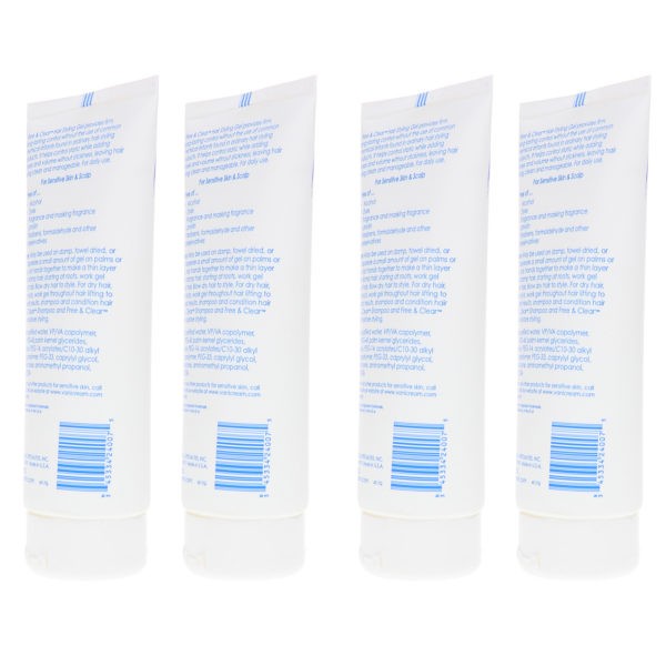 Vanicream Free & Clear Hair Styling Gel 7 oz 4 Pack